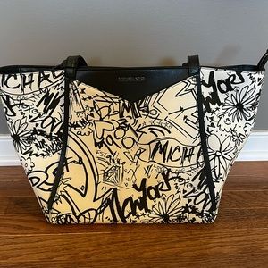 Michael Kors Graffiti Large Tote
